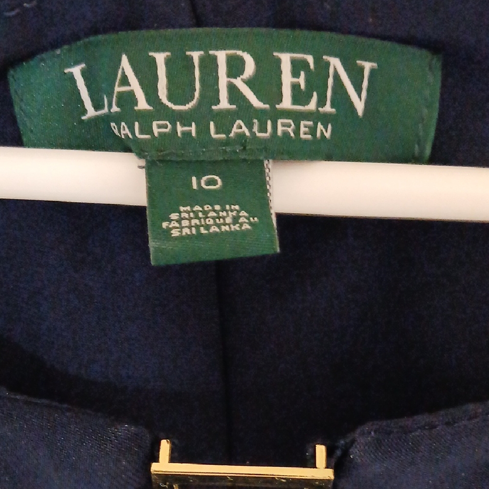 Polo by Ralph Lauren Deep Blue Midi Dress - Picture 2 of 6